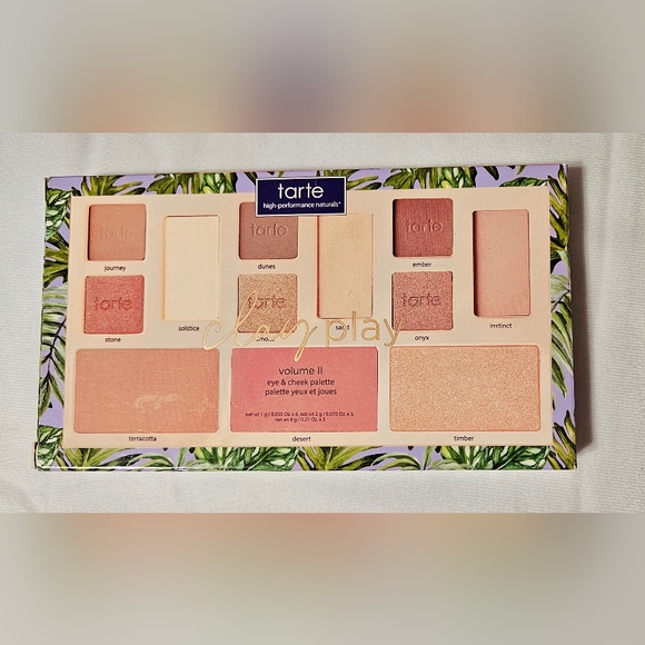 BRAND NEW 💥 Tarte Clay Play Volume 2 Eye & Cheek Pallete High Performance - Picture 2 of 7